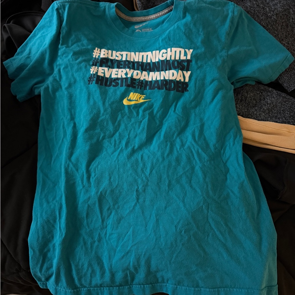 Nike Turquoise Graphic Tee